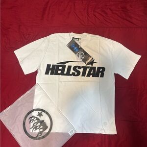 Helstar White Short Sleeve Tee